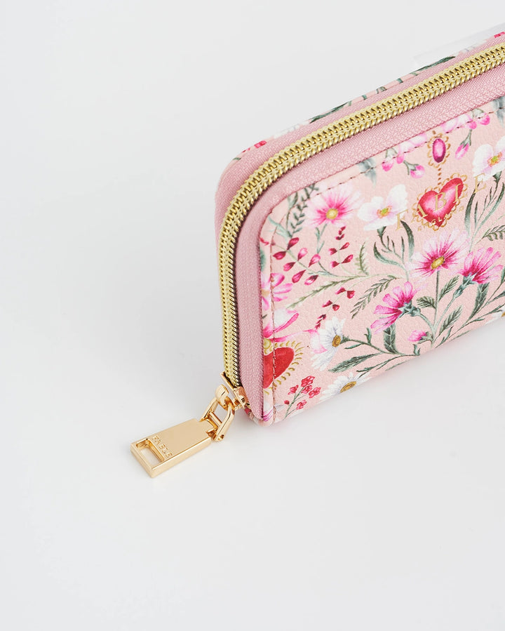 Fable Floral Heart Purse