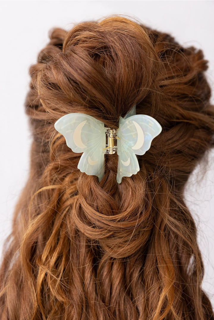 Luna Moth Acetate Hair Claw