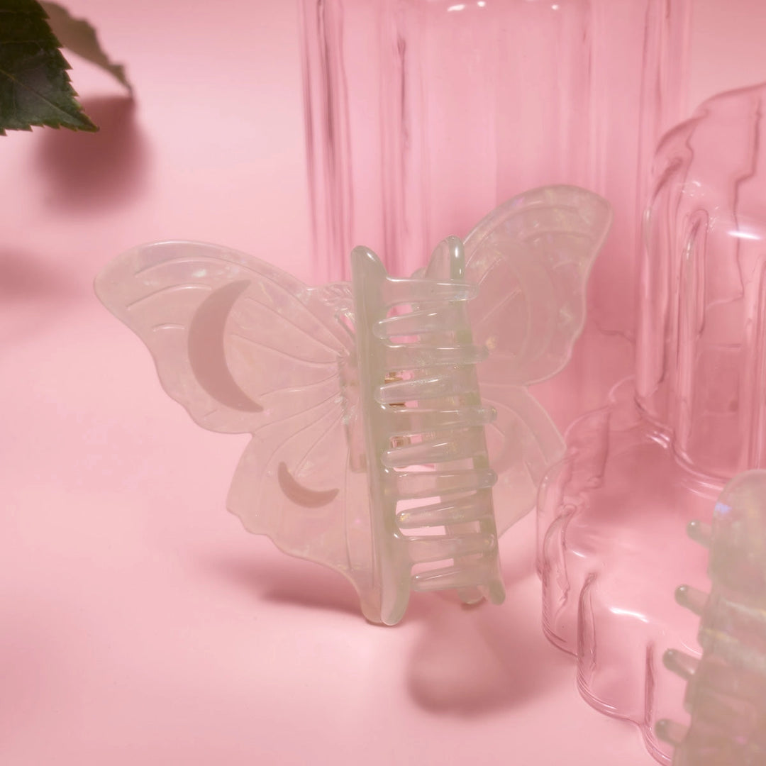 Luna Moth Acetate Hair Claw