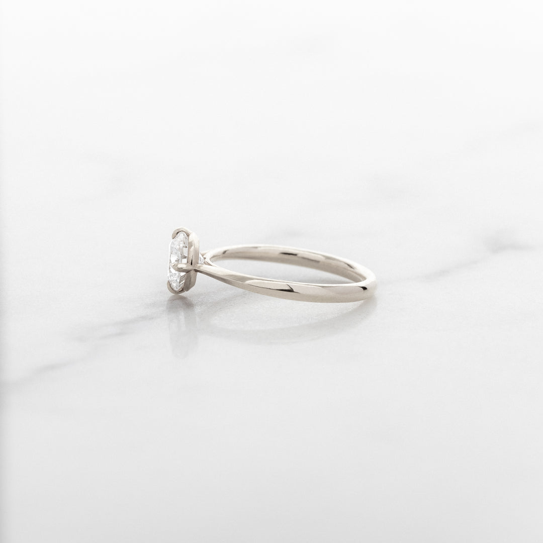 Round Lab Grown Diamond Myrtle Solitaire