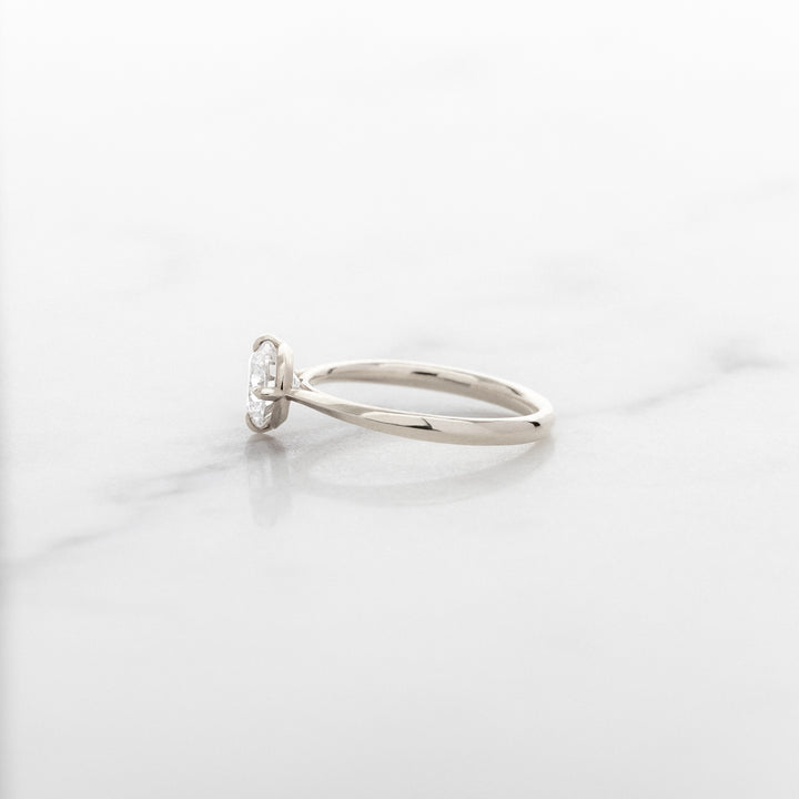 Round Lab Grown Diamond Myrtle Solitaire