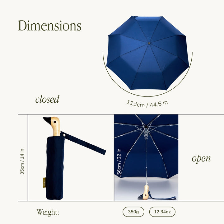Navy Duckhead Umbrella