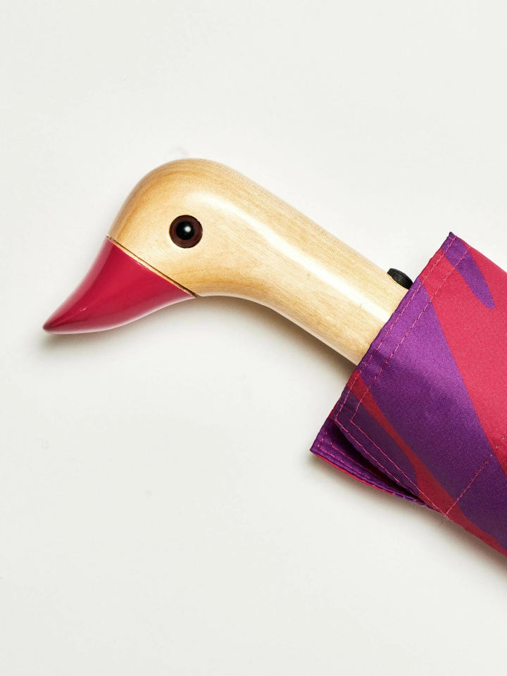 Pink Swirl Duck Umbrella