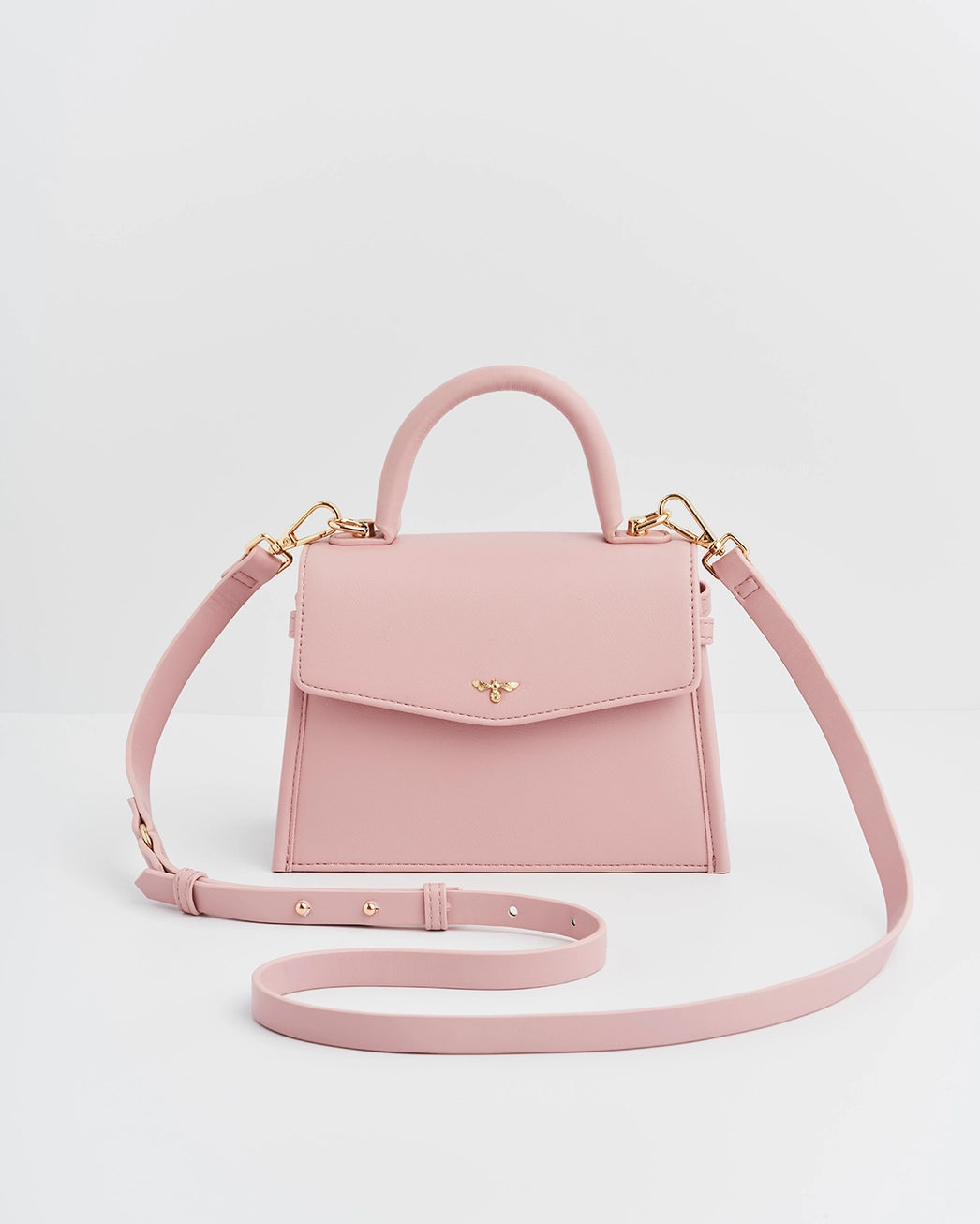 Fable Pink Small Structured Tote