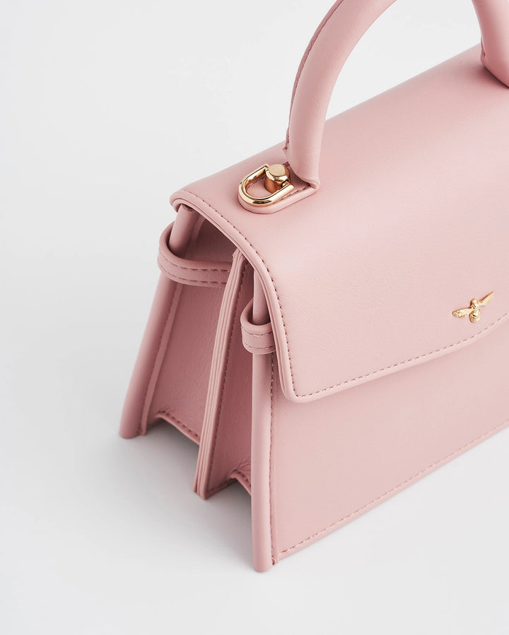 Fable Pink Small Structured Tote