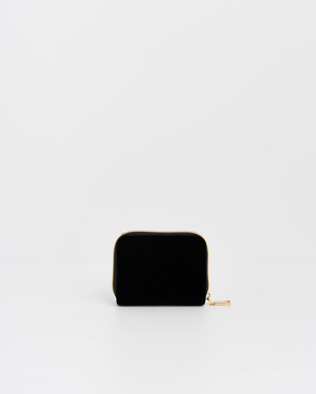 Fable Black Celestial Velvet Embroidered Purse