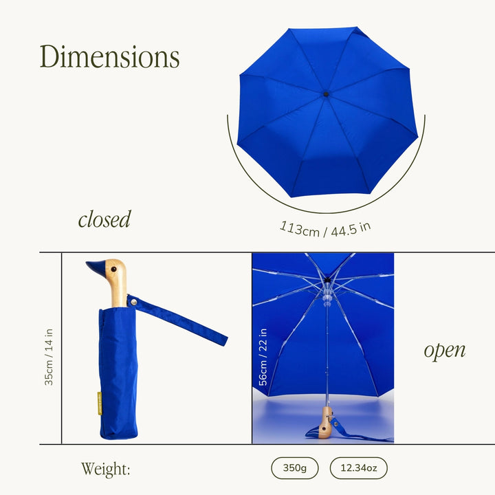 Royal Blue Duckhead Umbrella
