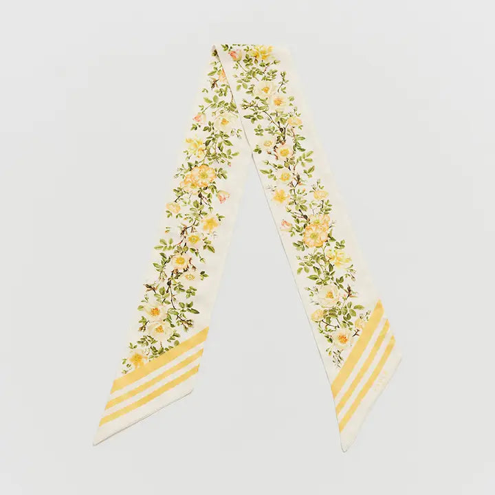 Fable Floral Yellow Twilly